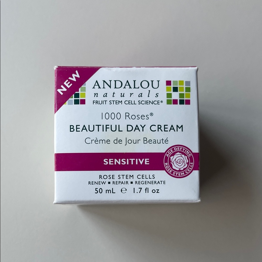 Andalou Naturals 1000 Roses Beautiful Day Cream Sensitive 50 ml
